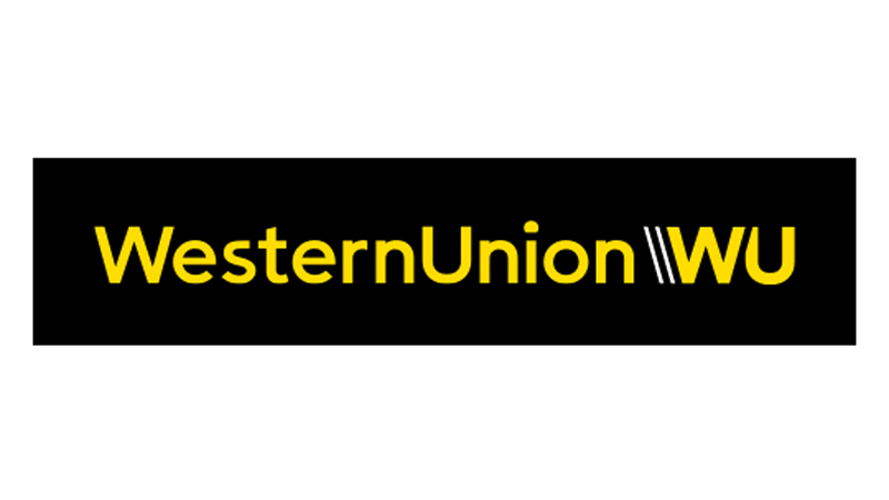 Western Union logo.