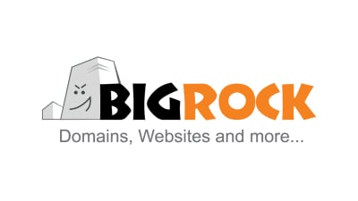 A logo of Big Rock